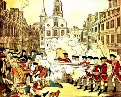 Was the Boston Massacre really a massacre? Paul Revere made this engraving and sold it to stir up anti-British sentiment. Drawn by Henry Pelham, it was powerful colonial propaganda -- but inaccurate.